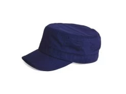 Sixpence / Flat Cap - MJM Cuba Cotton Recycled Mix (blå)