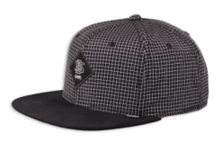 Caps - Djinn's Grid 2Tone Retro Cap (sort)