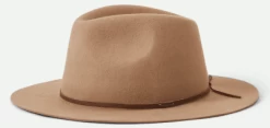 Hatte - Brixton Wesley Fedora (beige)