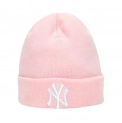 Beanies - New Era New York Yankees Cuff Knit Beanie (Rosa)