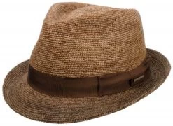 Hatte - Stetson Combes Crochet (brun)