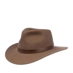 Hatte - Stetson Walters Western Woolfelt (brun)