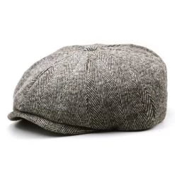 Sixpence / Flat Cap - Gårda Rhye Newsboy Cap (brun)
