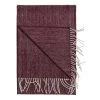 Halstørklæder - Amanda Christensen Wool Scarf Herringbone (Bordeaux)