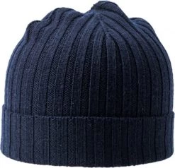 Beanies - Amanda Christensen Wool Beanie (Navy)