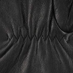 Handsker - Stetson Men's Goat Nappa Herringbone Gloves (sort) -Mode Hat 48527 5rf179 1