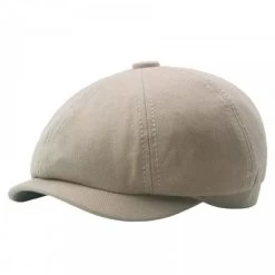 Sixpence / Flat Cap - Gårda Carnew Newsboy Cap (beige)