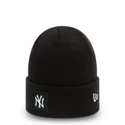Beanies - New Era New York Yankees Patch Cuff Beanie (Sort)