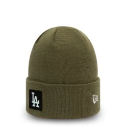 Beanies - New Era LA Dodgers Patch Cuff Beanie (Grøn)
