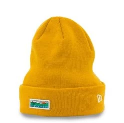 Beanies - New Era Outdoor Patch Cuff Beanie (Gul)