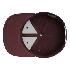 Caps - Flexfit Snapback Cap (Maroon) -Mode Hat 6089m14