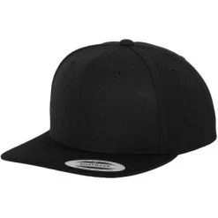 Caps - Flexfit Youth Snapback Cap (sort)