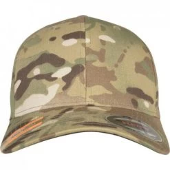 Caps - Flexfit Multi Camo (grøn) 5 Caps - Flexfit Multi Camo (grøn) -Mode Hat 6277mc 01394.flexfit multi camo green cap gron keps kamouflage