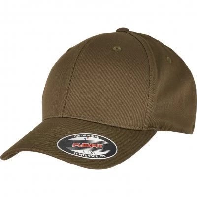 Caps - Flexfit Organic Cotton Cap (burnt Olive) 1 Caps - Flexfit Organic Cotton Cap (burnt Olive)