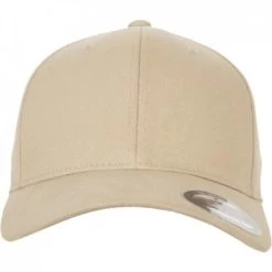 Caps - Flexfit Brushed Twill (khaki) -Mode Hat 6377 00472.flexfit brushed twill khaki cap khaki keps