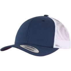 Caps - Flexfit Trucker Cap (Blå/Hvid)