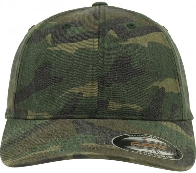 Caps - Flexfit Garment Washed Camo (grøn) 3 Caps - Flexfit Garment Washed Camo (grøn) - Billede 3