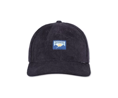 Caps - Djinn's Softcord 1Tone Ranger Cap (sort) 2 Caps - Djinn's Softcord 1Tone Ranger Cap (sort) - Billede 2