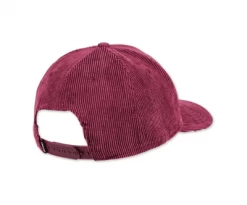 Caps - Djinn's Softcord 1Tone Ranger Cap (bordeaux) -Mode Hat 6ptruefit cordmountains wine back b2b