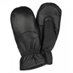 Handsker - HK Men's Leather Mittens (Sort)