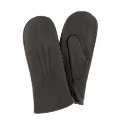 Handsker - HK Women's Hairsheep Mittens With Lamb Fur (Sort)