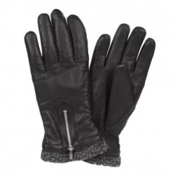 Handsker - HK Women's Goat Leather Winter Zip Glove (Sort)