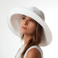Hatte - Monaco Sunhat (hvid) -Mode Hat 801874 2