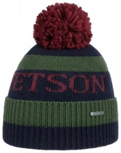 Beanies - Stetson PomPom Beanie (olive)