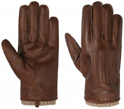 Handsker - Stetson Men's Sheepskin Gloves (brun) 1 Handsker - Stetson Men's Sheepskin Gloves (brun)