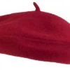 Baret - Kids Wool Fashion Beret (rød)
