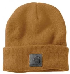 Beanies - Carhartt Black Label Watch Hat (Brun)