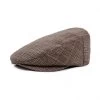 Sixpence / Flat Cap - Brixton Barrel (brown Plaid)