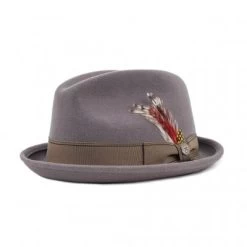 Hatte - Brixton Gain (grey/gold)