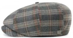 Sixpence / Flat Cap - Brixton Brood (grey/tan Plaid)