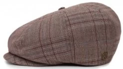 Sixpence / Flat Cap - Brixton Brood (taupe Plaid)