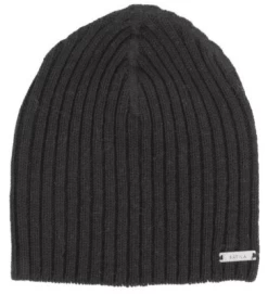 Huer - Sätila Burhult Lambswool Beanie (sort)