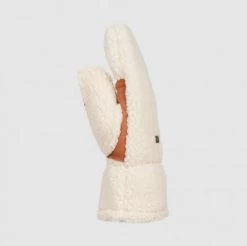 Handsker - Kombi Women's Camilla Waterguard Sherpa Mitt (hvid) -Mode Hat camillasherpamitt3