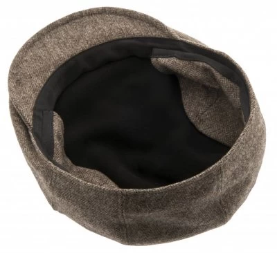 Sixpence / Flat Cap - CTH Ericson Carl Sr Earflap (brun Herringbone) 3 Sixpence / Flat Cap - CTH Ericson Carl Sr Earflap (brun Herringbone) - Billede 3