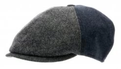 Sixpence / Flat Cap - CTH Ericson Colin Patchwork (grå)