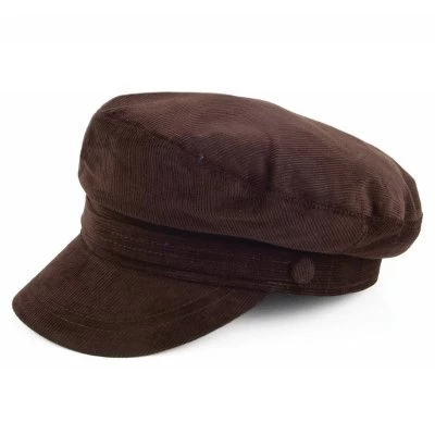 Sixpence / Flat Cap - Jaxon Hats Corduroy Fiddler Cap (brun) 1 Sixpence / Flat Cap - Jaxon Hats Corduroy Fiddler Cap (brun)