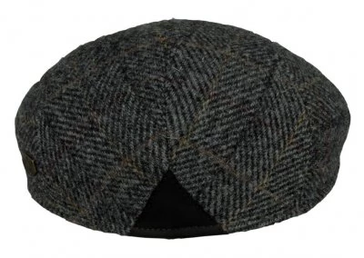 Sixpence / Flat Cap - MJM Country Harris Tweed (grå) 2 Sixpence / Flat Cap - MJM Country Harris Tweed (grå) - Billede 2