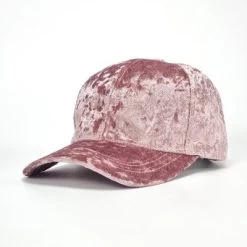 Caps - Gårda Velvet (rosa)