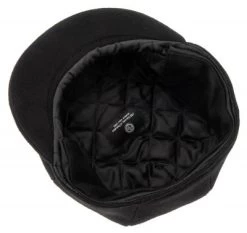 Sixpence / Flat Cap - CTH Ericson Gustav Sr Earflap Melton (sort) -Mode Hat cth 2