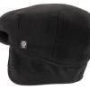 Sixpence / Flat Cap - CTH Ericson Eric Sr Melton Earflap Cap (sort)