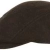 Sixpence / Flat Cap - MJM Daffy Eco Merino Wool (brun)