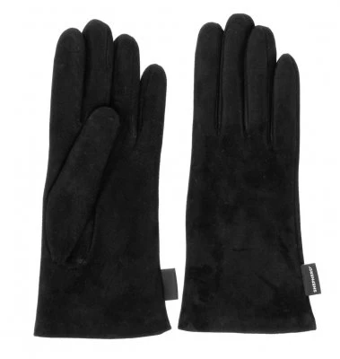 Handsker - Shepherd Women's Estelle Suede Gloves (Sort) 1 Handsker - Shepherd Women's Estelle Suede Gloves (Sort)