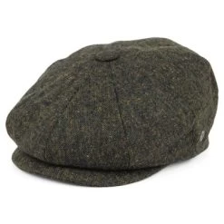 Sixpence / Flat Cap - Jaxon Falconbrook Newsboy Cap (forest)