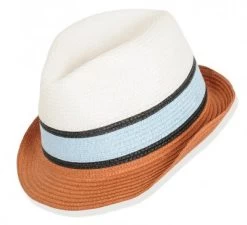 Hatte - Faustmann Venosa (rust-hvid)