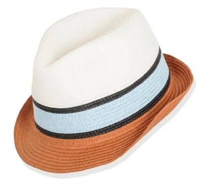 Hatte - Faustmann Venosa (rust-hvid) 1 Hatte - Faustmann Venosa (rust-hvid)