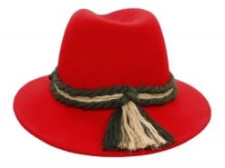 Hatte - Faustmann Cayres (rød) 6 Hatte - Faustmann Cayres (rød) -Mode Hat faustmann 1013 671 wool back 01rr